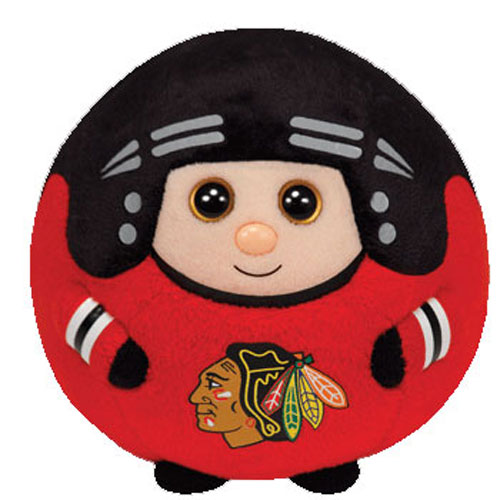 TY NHL Beanie Ballz - CHICAGO BLACKHAWKS (Regular Size - 5 inch)