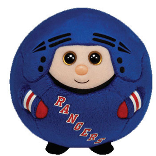 TY NHL Beanie Ballz - NEW YORK RANGERS (Regular Size - 5 inch)