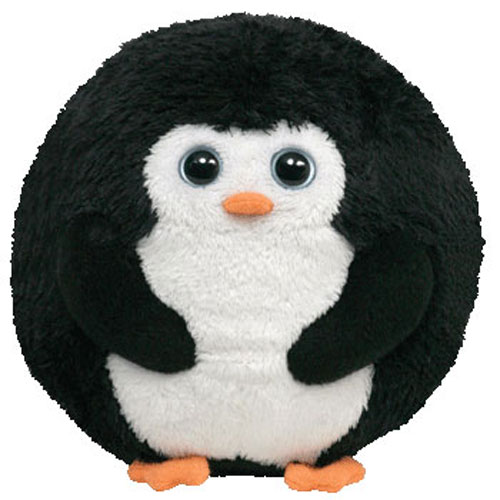 TY Beanie Ballz - AVALANCHE the Penguin (Regular Size - 5 inch)