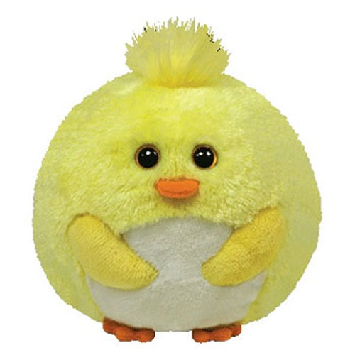TY Beanie Ballz - EGGBERT the Chick (Regular Size - 5 inch)