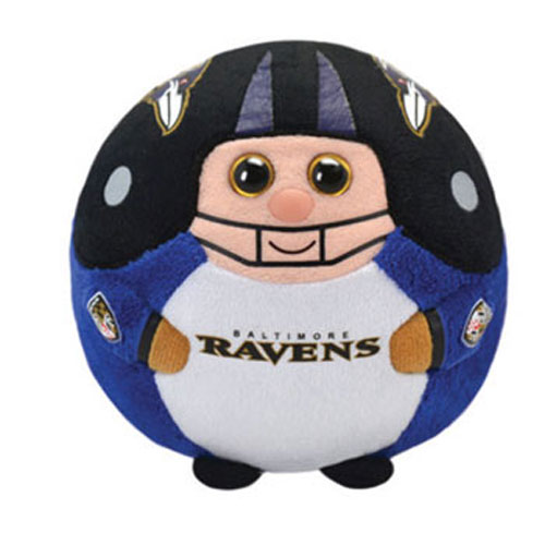 TY NFL Beanie Ballz - BALTIMORE RAVENS (Regular Size - 5 inch)
