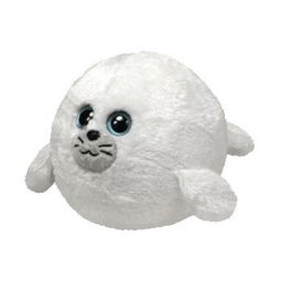 TY Beanie Ballz - SEYMOUR the White Seal (Regular Size - 5 inch)
