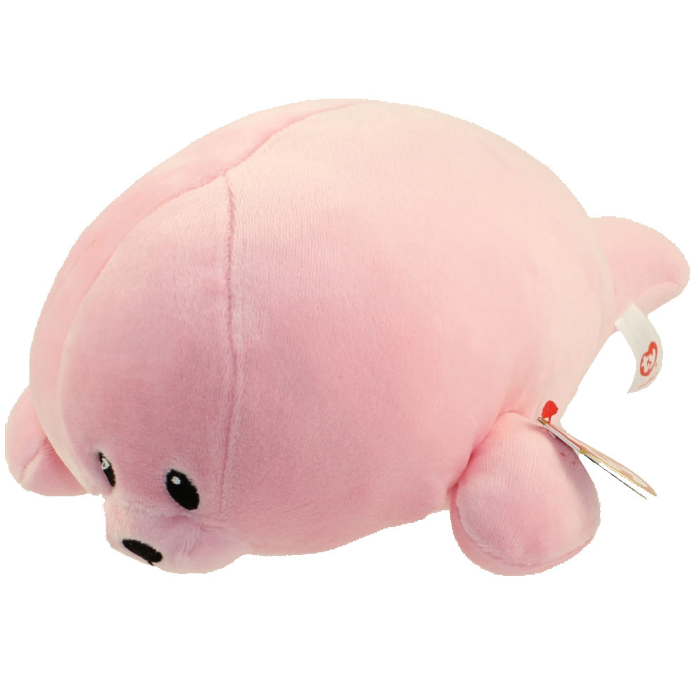 Baby TY - DOODLES the Pink Seal (Medium Size - 10 inch)