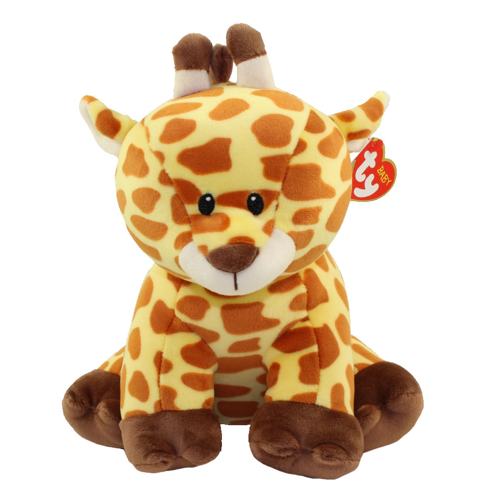 Baby TY - GRACIE the Giraffe (Yellow & Orange Version) (Medium Size - 9 inch)