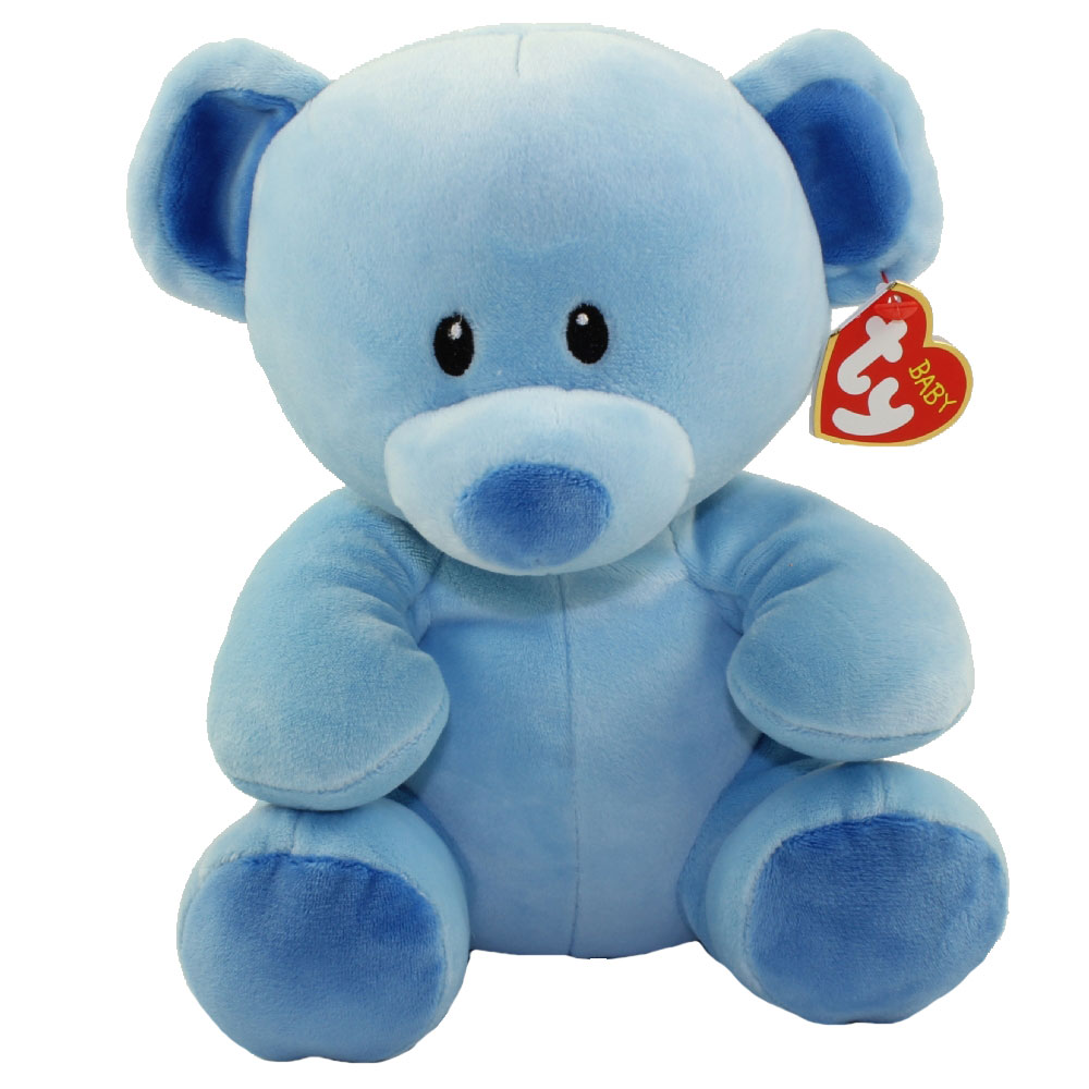 Baby TY - LULLABY the Blue Bear (Medium Size - 8 inch)
