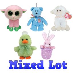 Details about   W-F-L TY Boos Basket Beanies Key Ring Easter Selection 8,5 CM Glubschi 