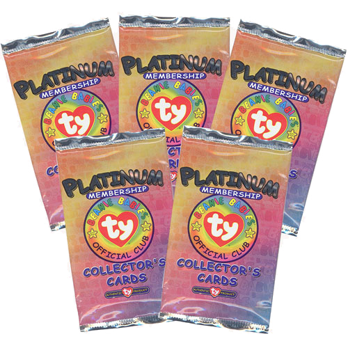 platinum membership beanie baby