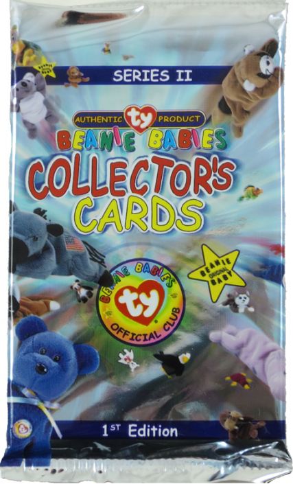 BBOC New - Series 2-5 Packs Lot TY Beanie Babies Collectors Cards