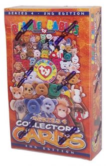 TY Beanie Babies Collectors Cards (BBOC) - Series 4 - Sealed Box (24 packs)