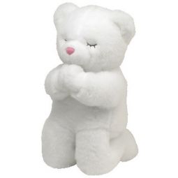 TY Classic Plush - BLESSINGS the White Praying Bear (10 inch)