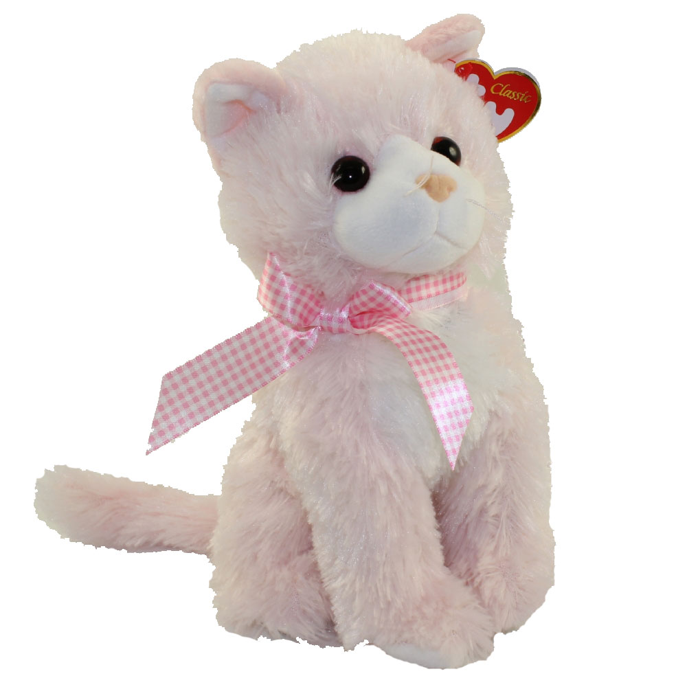 TY Classic Plush - DUCHESS the Pink Cat (9 inch)(New 2017 Style)