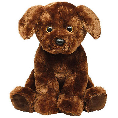 TY Classic Plush - HARLEY the Brown Dog (10.5 inch)