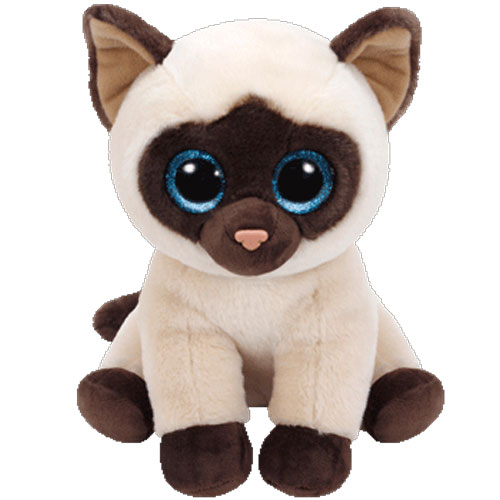 TY Classic Plush - JADEN the Siamese Cat (9.5 inch)