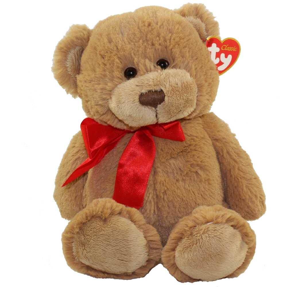 TY Classic Plush - SNUGGS the Brown Teddy Bear (12 inch) *Walgreen's Exclusive*
