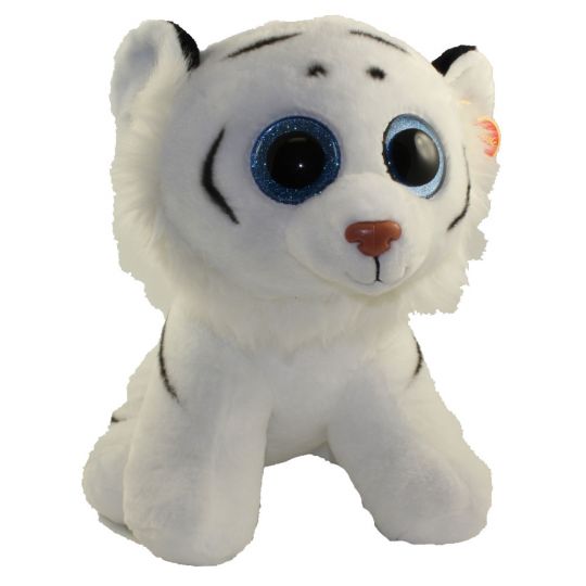 TY Classic Plush - TUNDRA the White Tiger (Large Size - 16 inch)