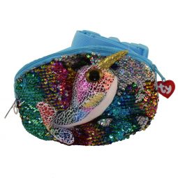 TY Fashion Flippy Sequin Belt Bag (Fanny Pack) - CALYPSO the Rainbow Narhwal (9 inch) TY Fashion Flippy Sequin Belt Bag (Fanny Pack) - CALYPSO the Rainbow Narhwal (9 inch)