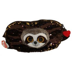 TY Fashion Flippy Sequin Belt Bag (Fanny Pack) - DANGLER the Sloth (9 inch)