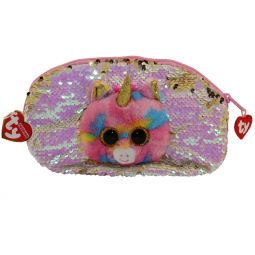 TY Fashion Flippy Sequin Belt Bag (Fanny Pack) - FANTASIA the Unicorn (9 inch)