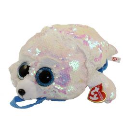 TY Fashion Flippy Sequin Backpack - ICY the Seal (13 inch)