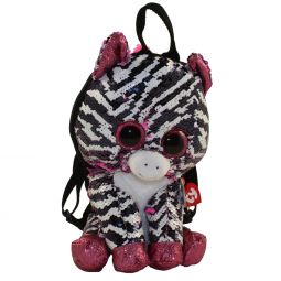 TY Fashion Flippy Sequin Backpack - ZOEY the Zebra (13 inch)(Pre-order Ships Spring) TY Fashion Flippy Sequin Backpack - ZOEY the Zebra (13 inch)(Pre-order Ships Spring)