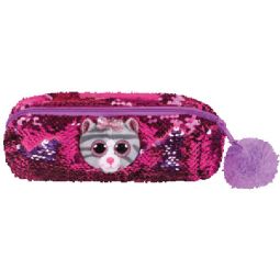 TY Fashion Flippy Sequin Pencil Bag - KIKI the Cat (8 inch)