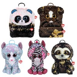 TY Fashion Flippy Sequin Backpacks - SET of 5 SPRING 2019 Releases (13 inch)(Pre-order Ships Spring) TY Fashion Flippy Sequin Backpacks - SET of 5 SPRING 2019 Releases (13 inch)(Pre-order Ships Spring)