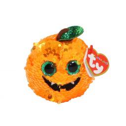 TY Flippables Sequin Plush - SEEDS the Pumpkin (Small Size - 3 inch)