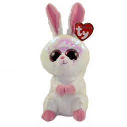 TY Flippables Sequin Plush - BONNIE the Bunny Rabbit (Regular Size - 6 inch)