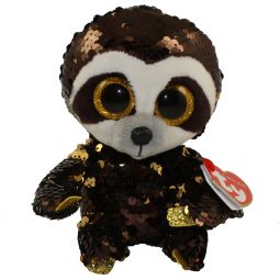 TY Flippables Sequin Plush - DANGLER the Sloth (Regular Size - 6 inch)