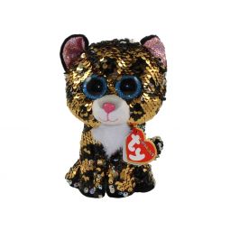 TY Flippables Sequin Plush - STERLING the Cat (Regular Size - 6 inch)