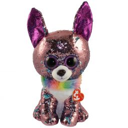 TY Flippables Sequin Plush - YAPPY the Chihuahua Dog (LARGE Size - 17 inch)