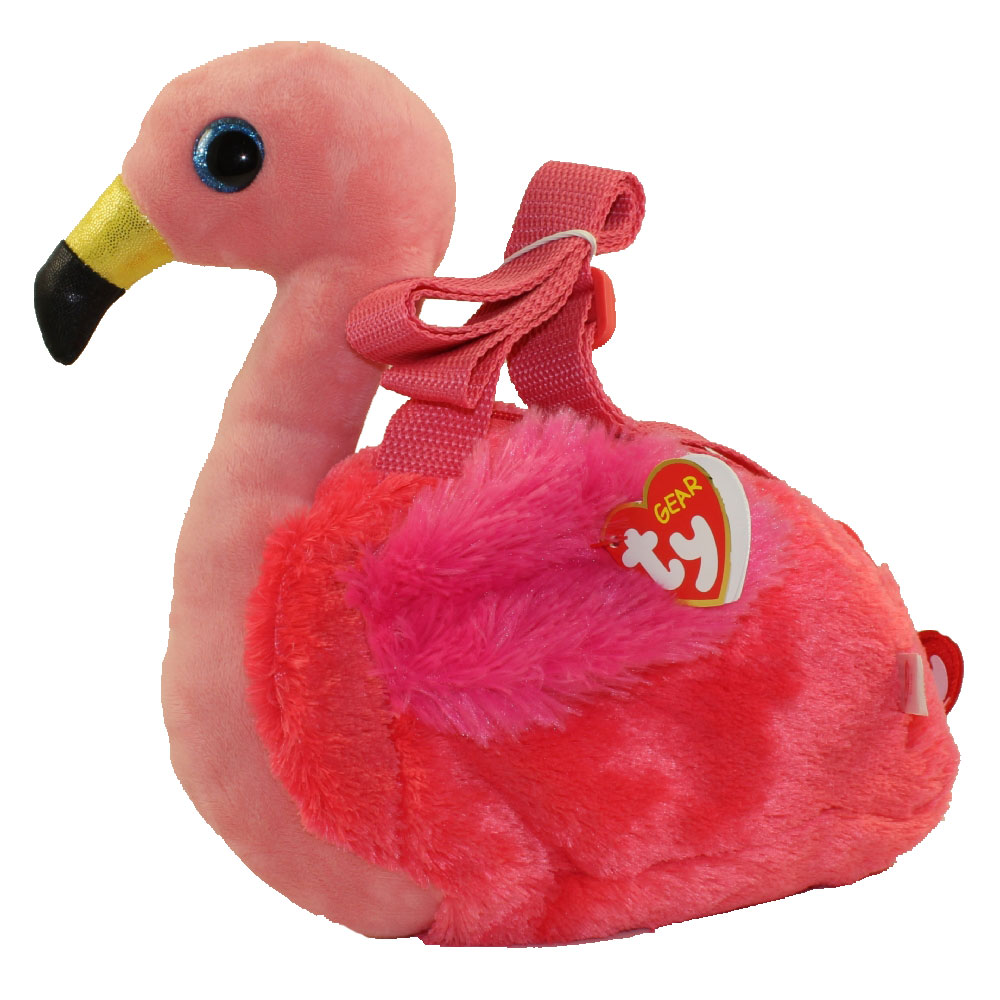 TY Gear Purse - GILDA the Flamingo (8 inch)