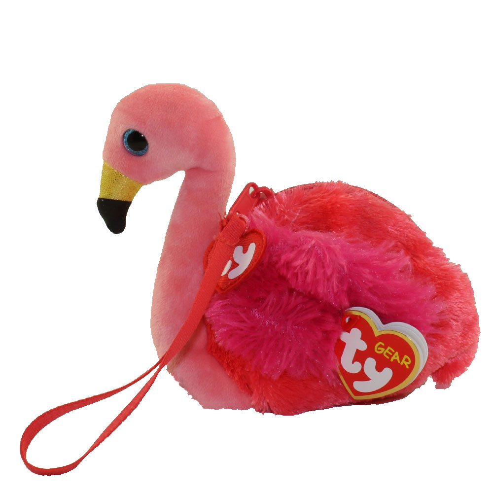 TY Gear Wristlet - GILDA the Flamingo (5 inch)