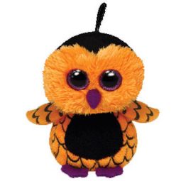 TY Halloweenie Beanie Baby - OZZIE the Owl (3 inch)