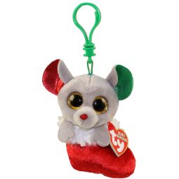 TY Holiday Baby - BUNDLES the Mouse (2016) (key clip - 3.5 inch)