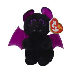 TY Beanie Baby (Beanie Bellies) - ALFRED the Bat (Plastic Key Clip - 4 inch)