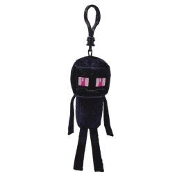 TY Minecraft Beanie Baby Clip - ENDERMAN (Plastic Key Clip - 4 inch) (Pre-Order ships Spring)