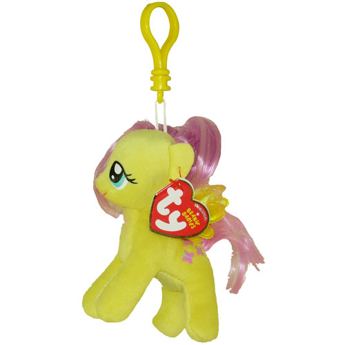 TY Beanie Baby - FLUTTERSHY (My Little Pony) (Plastic Key Clip - 5 inch)