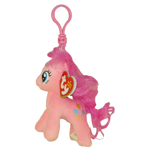TY Beanie Baby - PINKIE PIE (My Little Pony) (Plastic Key Clip - 5 inch)