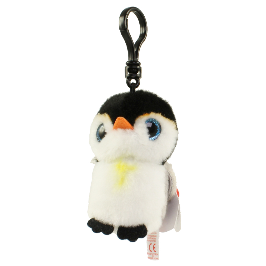 TY Beanie Baby - PONGO the Penguin (Plastic Key Clip) (4 inch)