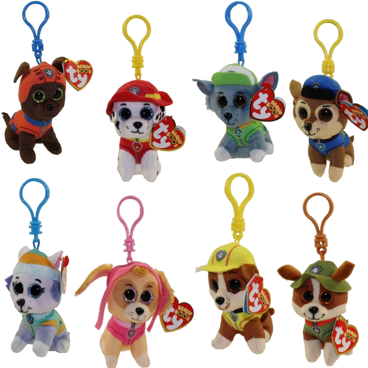 TY Beanie Babies - Paw Patrol - SET of 