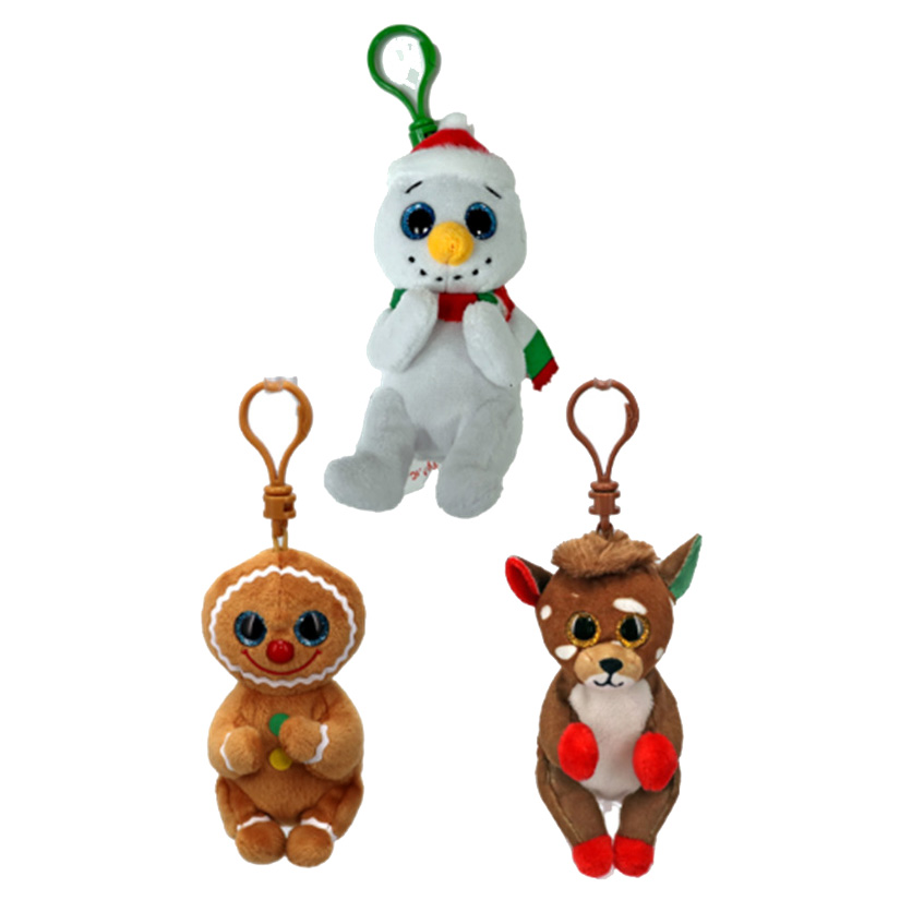 ty Beanie Babies ぬいぐるみ TY Beanie Baby (Beanie Bellies) - SET of 3 Christmas 2024