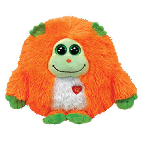 TY Monstaz - CHESTER the Orange & Green Monster (Regular Size - 5 inch)