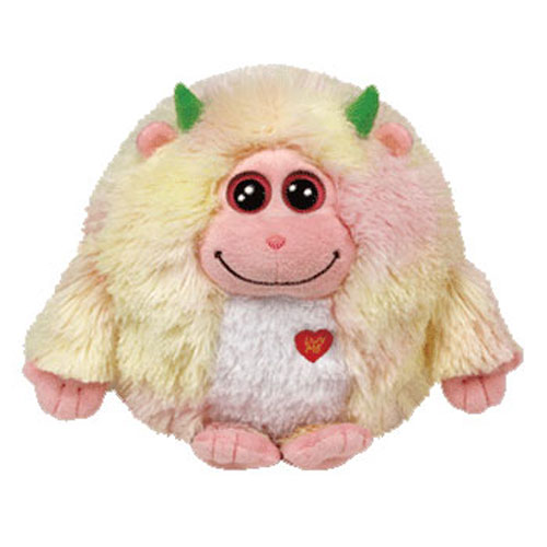 TY Monstaz - LOLA the Pink & Yellow Monster (Regular Size - 5 inch)