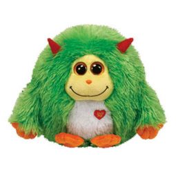 TY Monstaz - MAXINE the Green & Orange Monster (Regular Size - 5 inch)