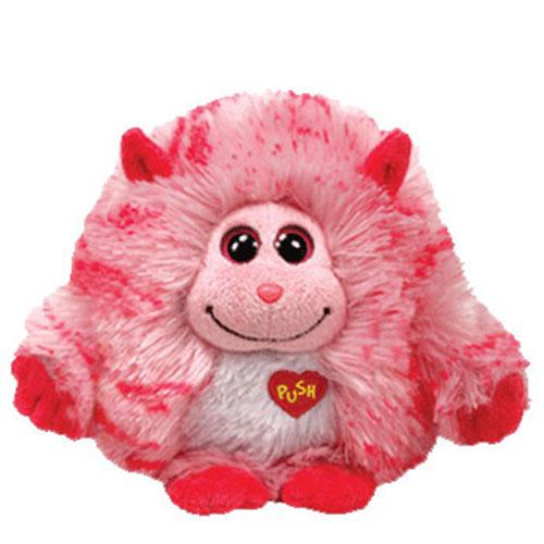 TY Monstaz - ROXY the Pink Striped Monster (Regular Size - 5 inch)