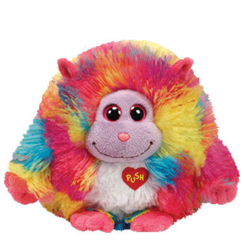 TY Monstaz - WILLY the Tie-Dyed Monster (Medium Size - 8 inch)