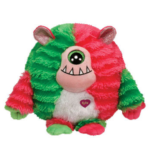 TY Monstaz - SPIKE the Pink & Green Cyclops (Regular Size - 5 inch)