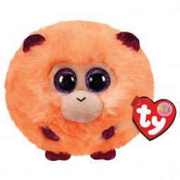 TY Puffies - COCONUT the Orange Monkey (3 inch)