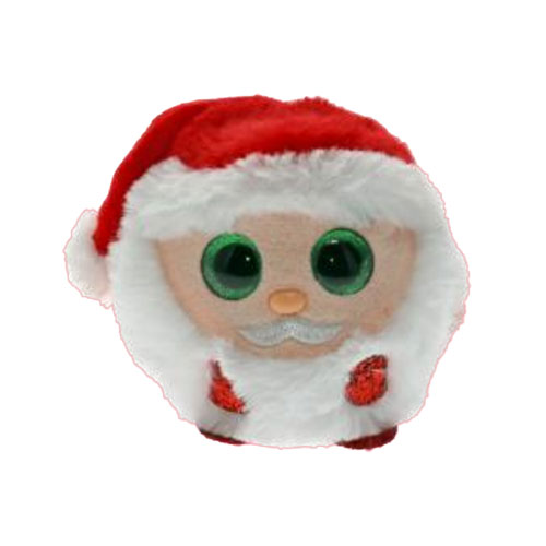 TY Puffies (Beanie Balls) Plush - KRIS the Santa Claus (3 inch)